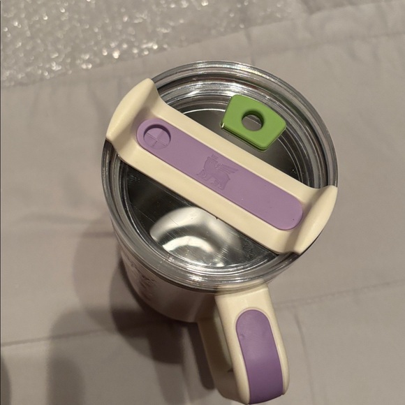 Stanley Cream Speckle Travel Mug - Picture 4 of 5